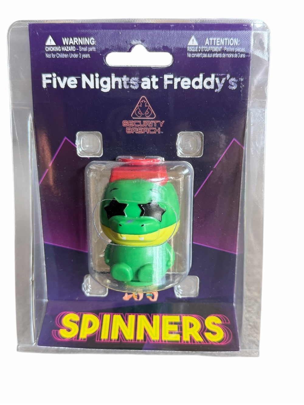 Montgomery Five Nights at Freddy's Security Breach Fidget Spinner NEW FNAF - Picture 2 of 3